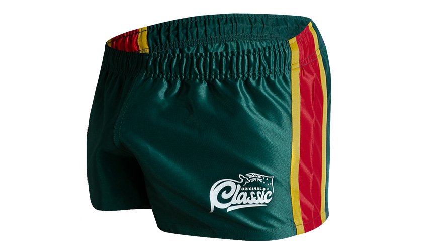 aussieBum Men's Rugby Blitz Green Short Clothing - M