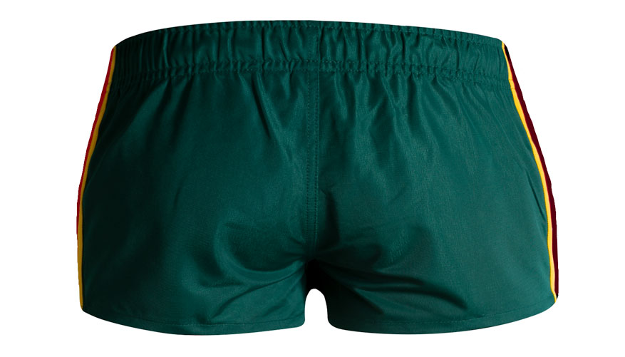 aussieBum Men's Rugby Blitz Green Short Clothing - M